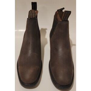 NWOB RINGERS WESTERN KUNUNURRA  CHOCOLATE WOMEN'S SZ 8.5B‎ CHELSEA BOOT